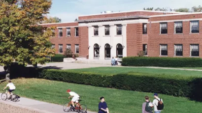 View of Fenton Hall from the west side