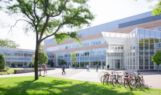 Science Center, one of the newest structures on campus and a symbol of Fredonia's ambitions for the future