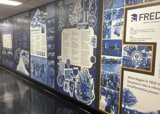 mural in fenton hall